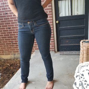 y2k Gap Always Skinny dark wash jeans size 6